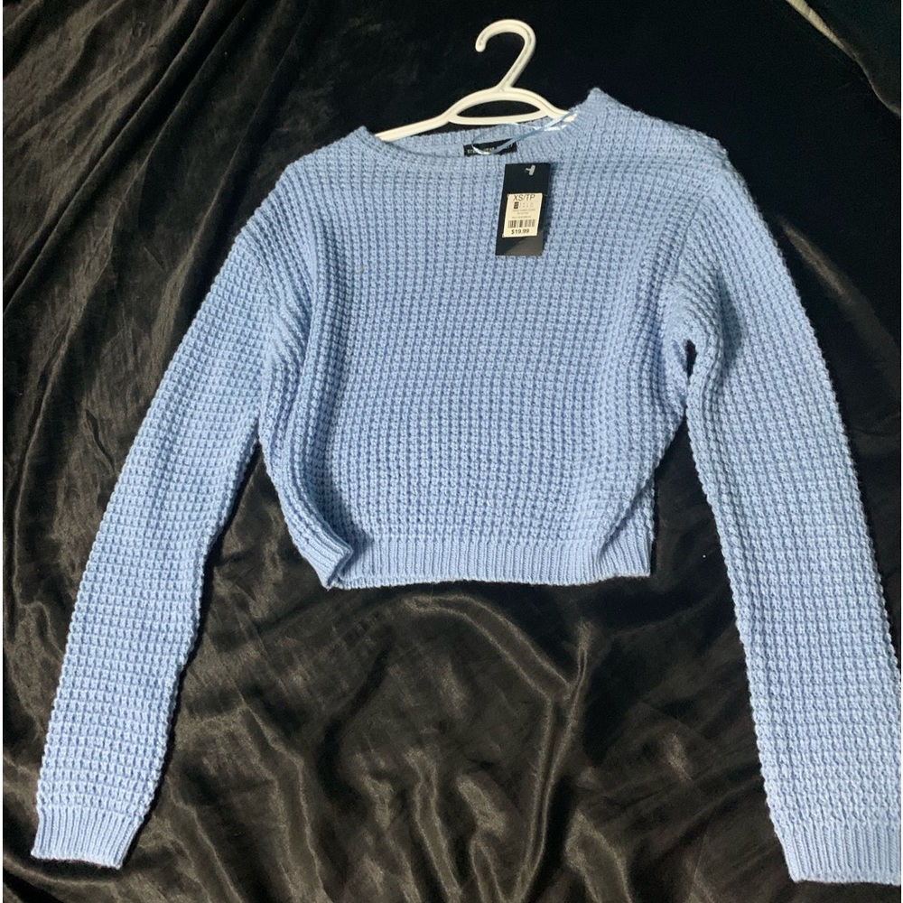 BNWT‼️| Womans Size XS | Light Baby Blue Knitted Sweater from Urban Outfitters |